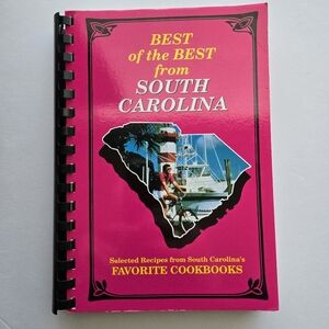 Best of the Best from South Carolina Cookbook Favorite Recipes 1999 5th VG
